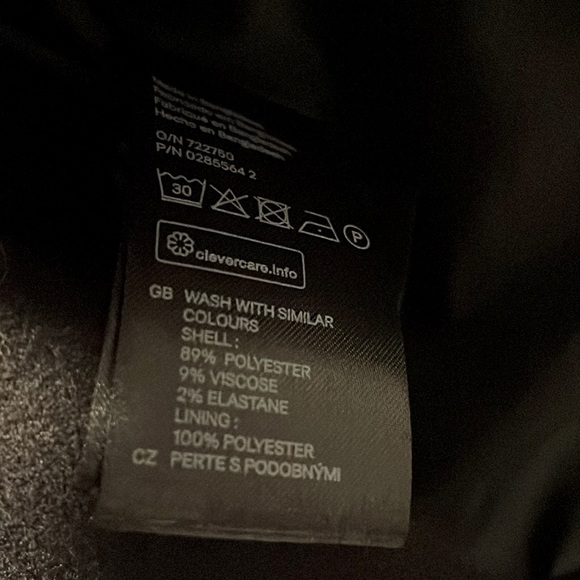 H&M women’s structured pea coat US size 6 - Picture 7 of 7